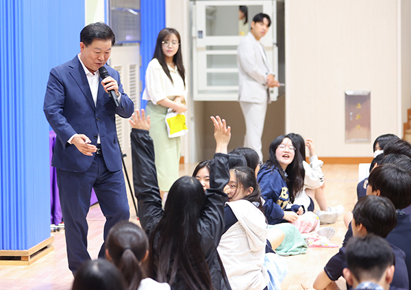 박승원 광명시장, 시민에게 더 가까이 올해 첫 ‘우리동네 시장실’로 학온동 주민과 소통