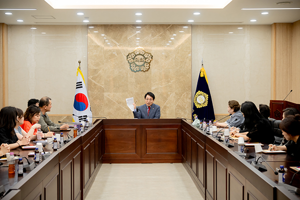 조성대 남양주시의회 의장,‘공공시설 수질관리 개선 위한 주민 간담회’개최