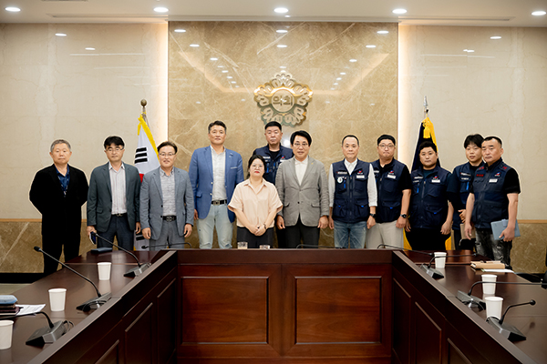 조성대 남양주시의회 의장, 한국노총 임원진과 간담회 가져