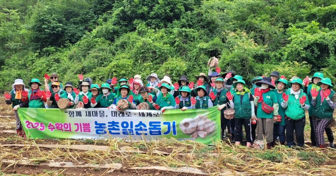 서울 노원구새마을부녀회, 농촌일손돕기 진행