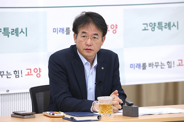 이동환 고양특례시장, 간부회의서 8월 주요업무 점검