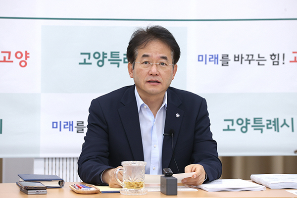 이동환 고양특례시장, 성장이냐 정체냐 기로에 선 고양시 전역을 첨단산업의 무대로 만들겠다
