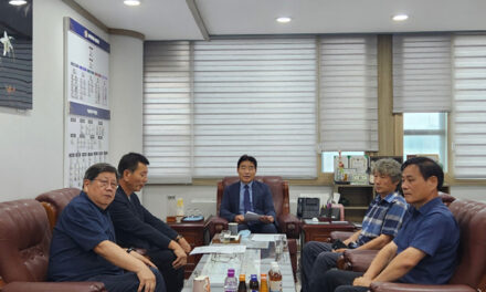 고양특례시의회, 김운남 의장 농업 현안 청취 도농복합도시 미래 농정 논의