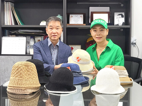 세기모자, (주)밀라그라인터웍 노원자활에 여름 모자 후원