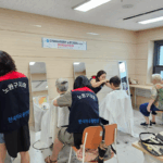 한국자유총연맹 노원구지회, 지역 어르신 위한 정기 미용봉사활동 시작