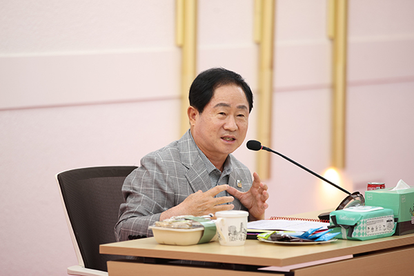 남양주시 ‘대학생 플래너즈’, 주광덕 시장과 소통하며 하반기 활동 시동