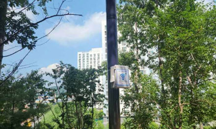 구리시, 갈매동 협동공원 전국 최초 태양광 스마트 폴대 공공 와이파이’설치