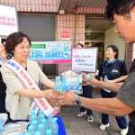 군포시, 비정규직 지원센터 ‘이동노동자 생수나눔 캠페인’ 실시