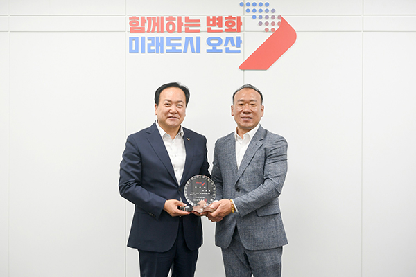 오산시, 정은철 (재)오산 리더스 강원 회장 ‘1일 명예시장’ 위촉