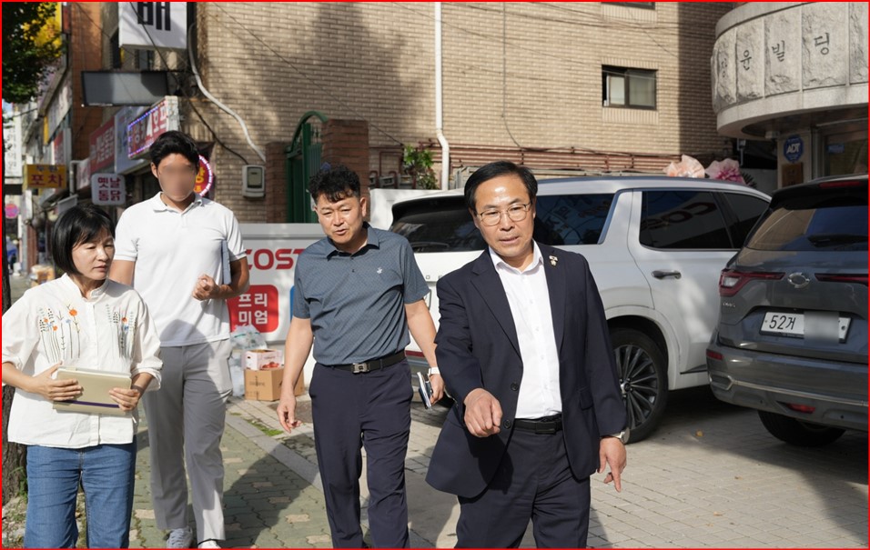 서울 노원구의회, 안복동 의원 ‘걷기 편한 보행길’ 만든다