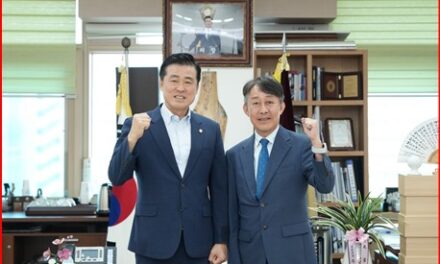 손영준 노원구의회 의장, 양성일 전 복지부 차관과 “바이오클러스터 노원 미래비전 논의