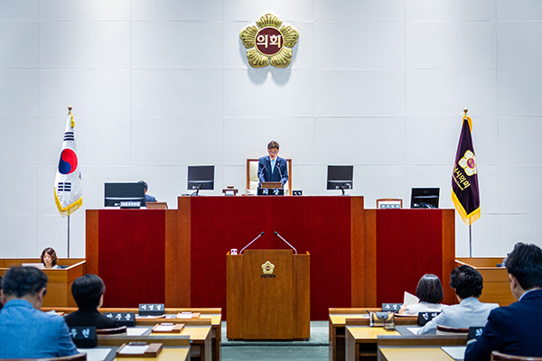 성남시의회, 제305회 임시회 개회