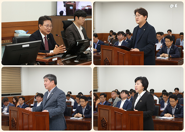 남양주시의회, 도시교통위원회 제314회 임시회 의원발의 조례안 심사