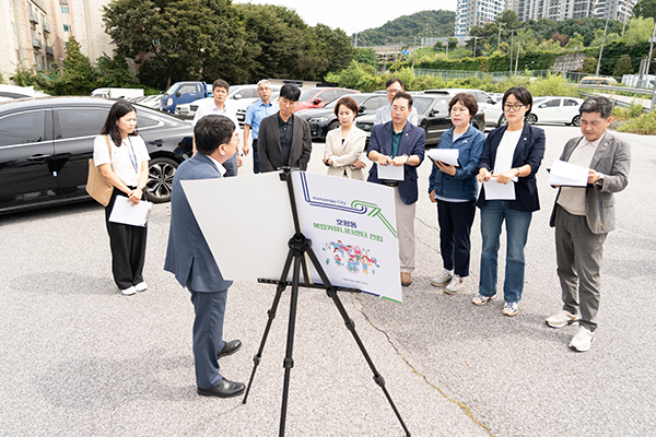 남양주시의회, 자치행정위원회 2025년도 행정사무감사 대비 현장방문 실시