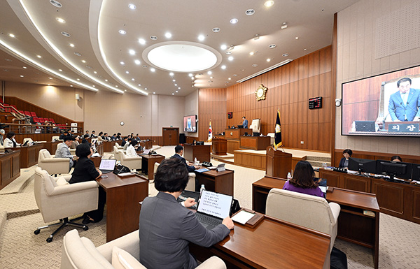 의정부시의회, 제338회 임시회 개회