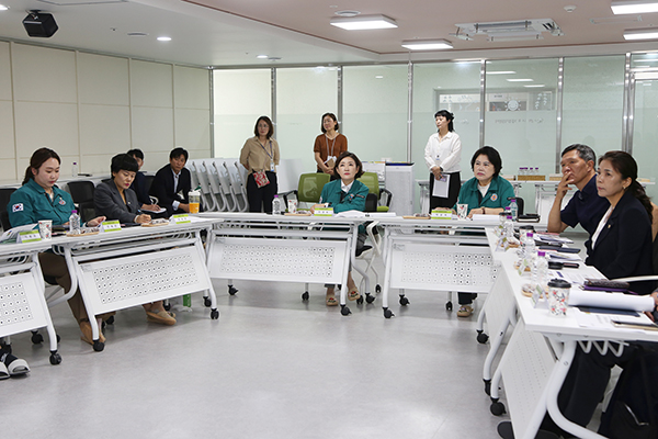 남양주시의회, 복지환경위원회 2025년도 행정사무감사 대비 현장방문 실시