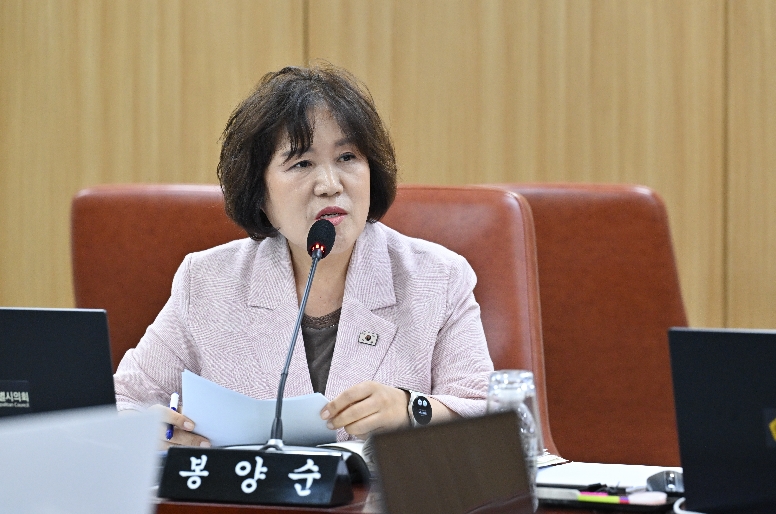 봉양순 시의원, “인권은 국경없다”외국인 노동자 보호대책 마련 촉구