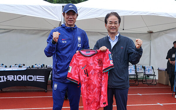 고양특례시, 브라질 파라과이전 앞둔 축구 국가대표팀 고양에서 공개훈련