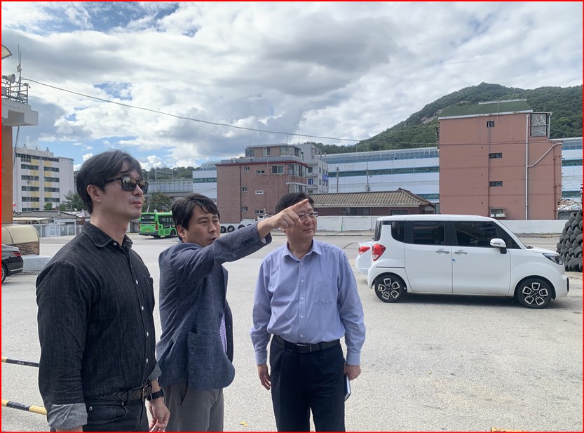 노원구의회 정영기 의원, 보행 안전 우려 지역 현장 점검