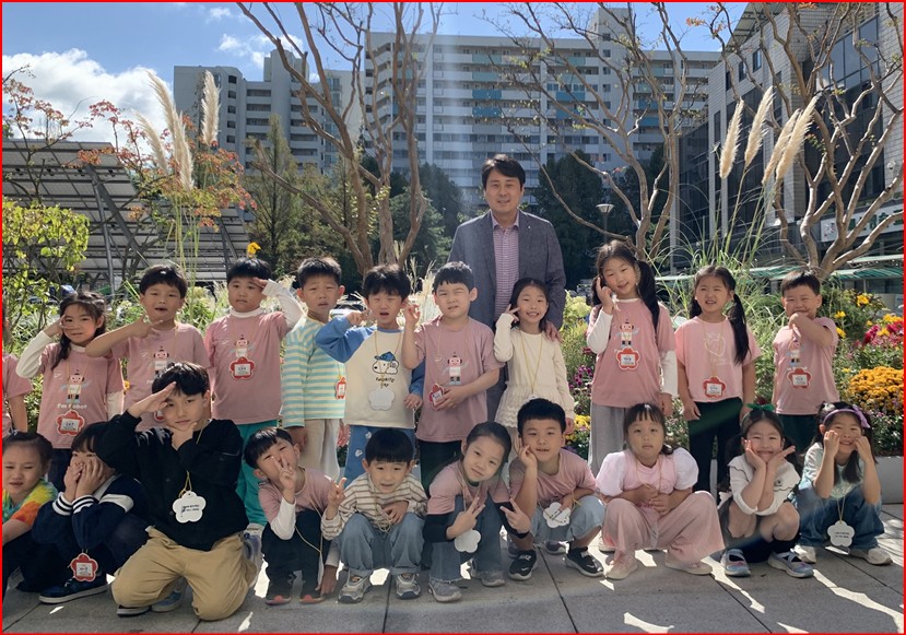 노원구의회 정영기 의원, 유치원 심폐소생술 교육 현장 점검