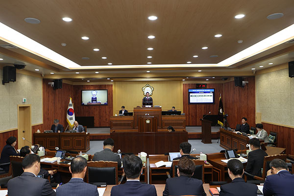 가평군의회, 제333회 임시회 개회