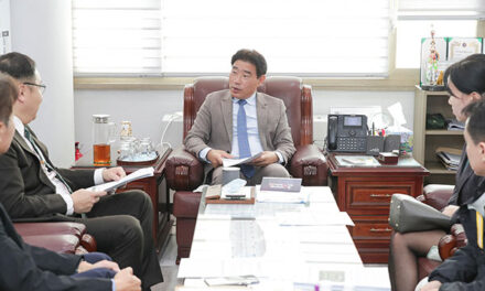 김운남 고양특례시의회 의장, 고양산업진흥원과 공공형 창업기획자 관련 간담회 진행