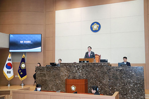 이천시의회, 제257회 임시회 마무리