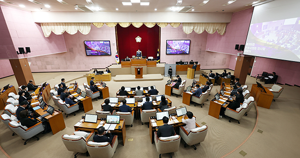 안양시의회, 제306회 임시회 개회