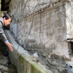 정영기 의원, 상계 별빛마을 지하수 유입 피해 현장 방문