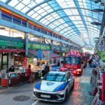 노원소방서, 상계중앙시장서 ‘소방차 길 터주기’캠페인·훈련