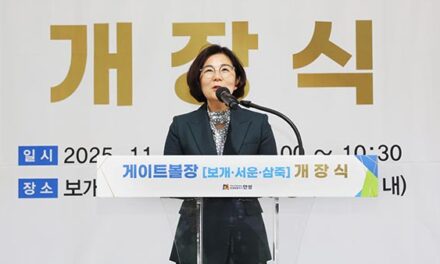 안성시, 대설 피해 게이트볼장(보개 서운 삼죽) 개장식 개최