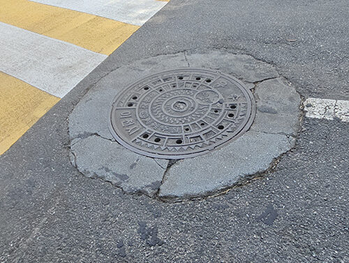 이천시, 설봉공원 노후 맨홀 정비 실시
