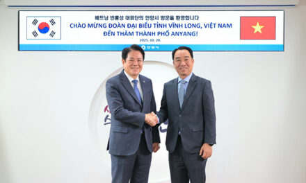 최대호 안양시장, 루꽝응어이 베트남 빈롱성 인민위원회 위원장 접견