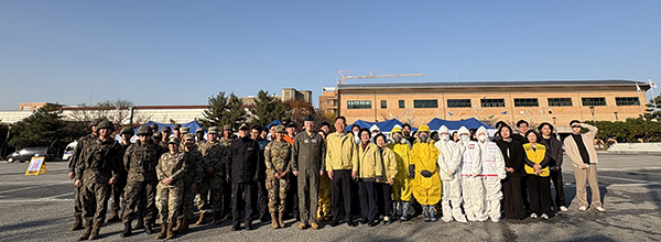 평택시, 생물테러 합동 모의훈련 통해 대응체계 점검