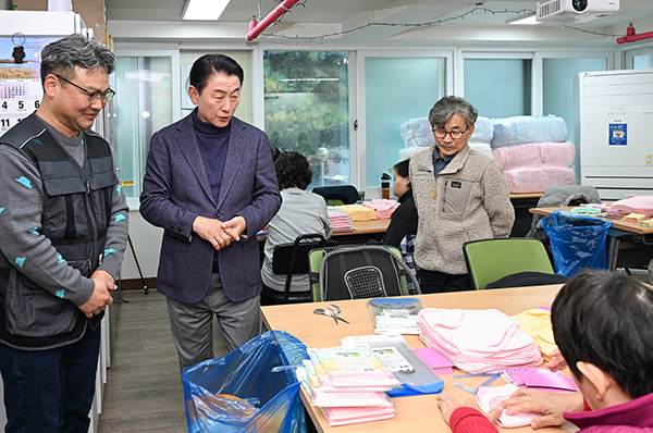 의정부시, 장애인직업재활시설 ‘드림랜드’ 시설 현장 확인 및 종사자 격려