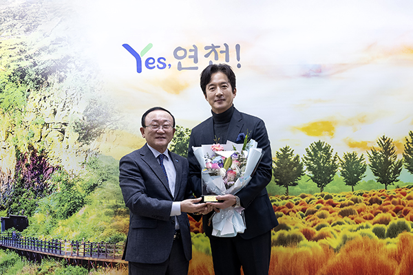 연천군, 배우 정준호 연천 알리기 나선다 홍보대사 위촉