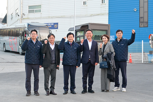 이충우 여주시장, ㈜에스앤에스 기업체 현장 방문