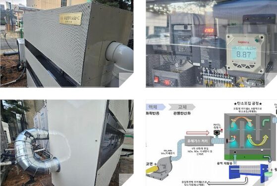 노원구, 전국 지자체 최초 구청사 내 탄소포집장치 시범 운영