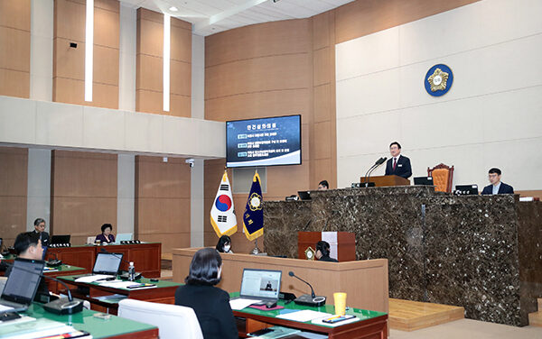 이천시의회 제258회 제2차 정례회 제2차 본회의 개의