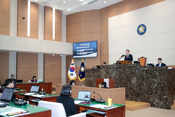 이천시의회 제258회 제2차 정례회 제2차 본회의 개의