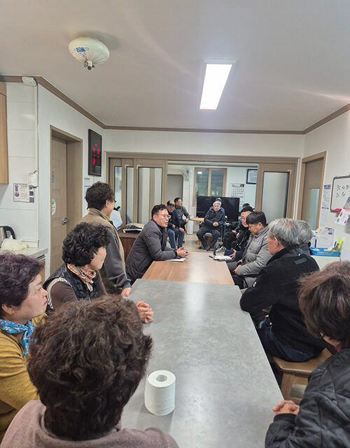 가평군 상면 연말 경로당 순회하며 안부 살펴