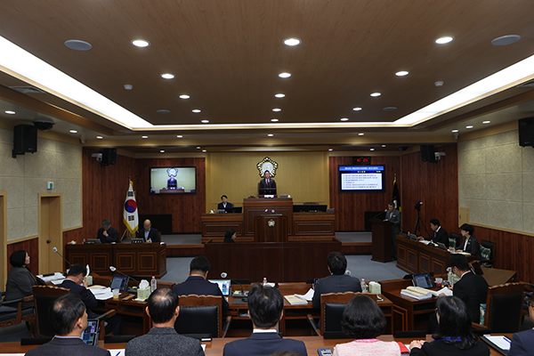 가평군의회, 제334회 제2차 정례회 개회