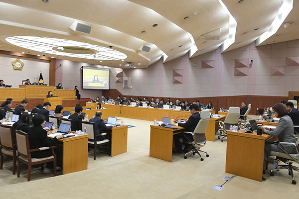 양주시의회, 제383회 정례회 개회 건의안 3건 등 6개 안건 처리