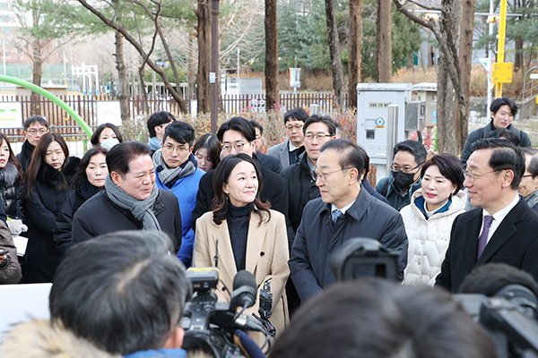 최대호 안양시장, 국토부장관과 평촌신도시 선도지구 현장점검