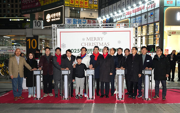 하남시, 겨울빛으로 물든 미사문화거리 ‘2025 성탄트리 문화행사’ 개최