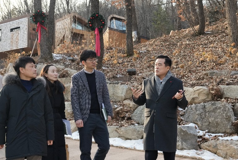 노원구의회 손영준 의장, ‘수락휴’ 찾아 개장 6개월 운영성과 점검