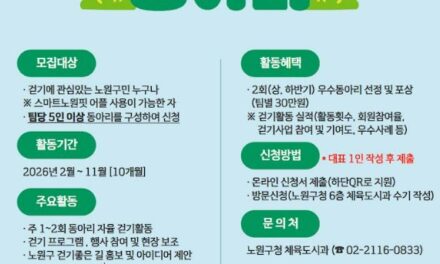 서울 노원구, 스마트노원핏(Fit) 상반기 인센티브 추진
