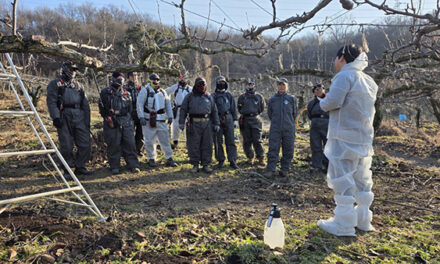 안성시, 작업도구 소독·출입관리로 화상병 확산 방지 총력