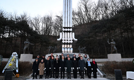 의정부시, 2026년 병오년 신년 현충탑 참배 실시