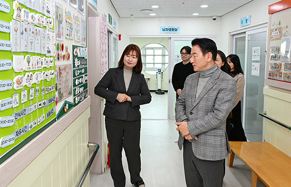 의정부시, 장애인 주‧단기보호시설 ‘곰두리네집’ 현장 방문